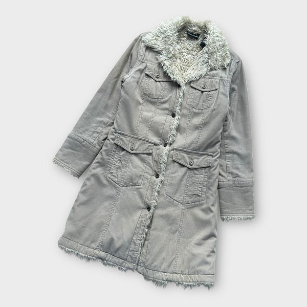 Джинсовая куртка DKNY Афган - женская средняя