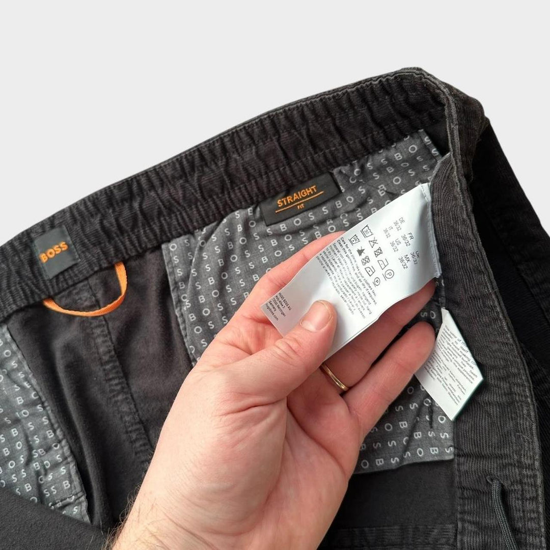 Вельветовые брюки-карго Hugo Boss — 36x32 (обхват талии 38 дюймов)