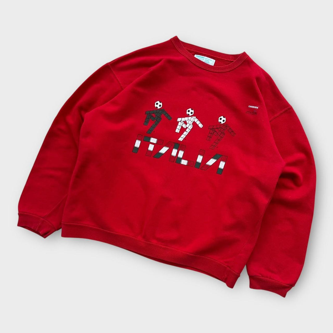 Толстовка Vintage Italia 90 Carrera - большая (свободная форма)