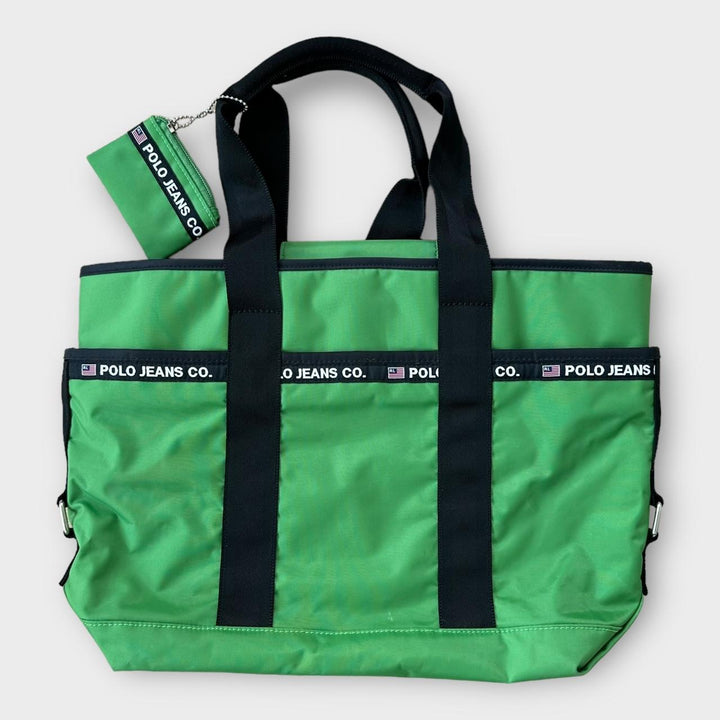 Большая сумка из джинсов-поло