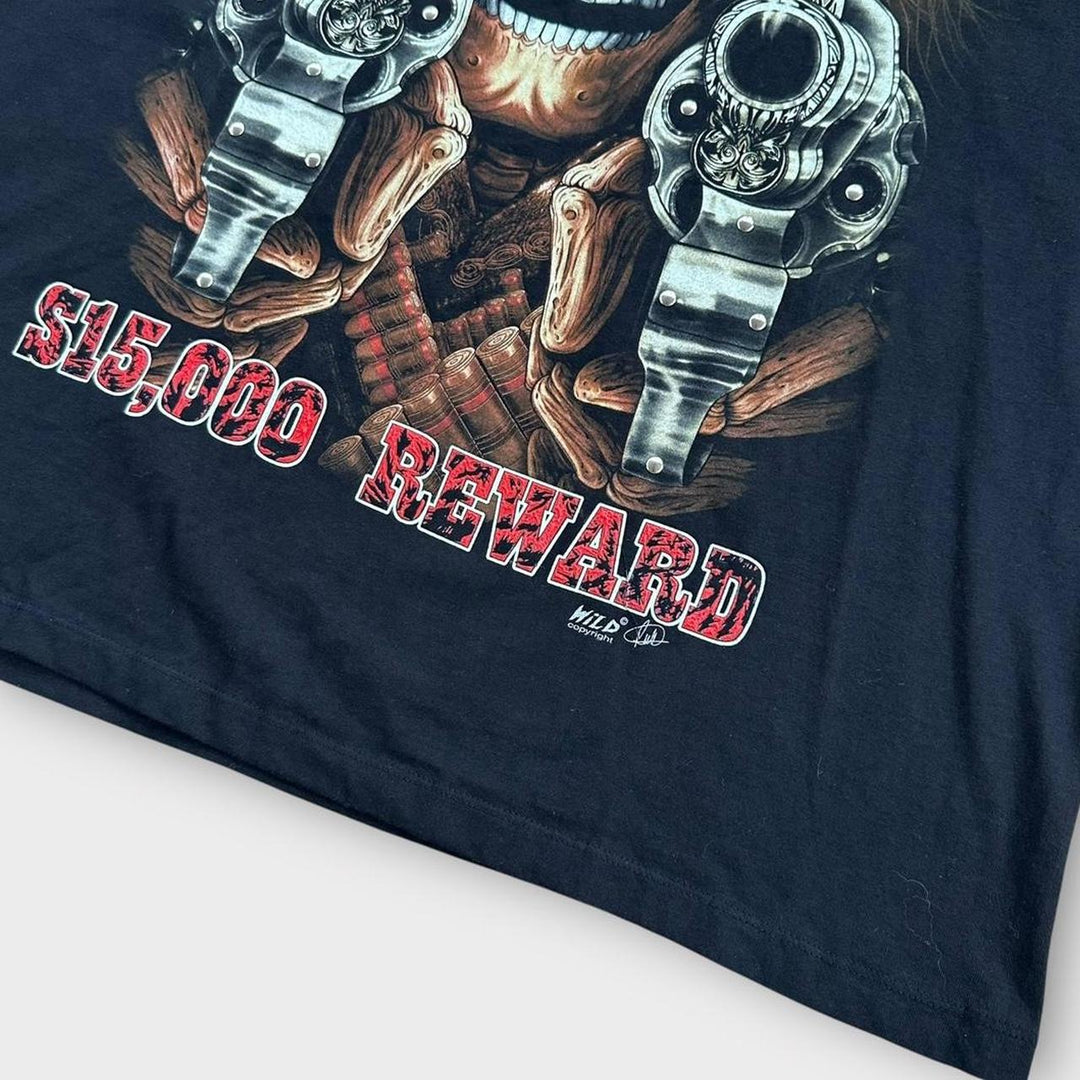 Футболка с рисунком черепа - XL