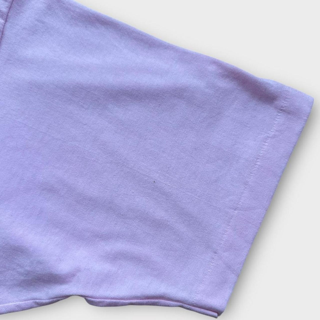 Винтажная футболка-заготовка с одним стежком - XL