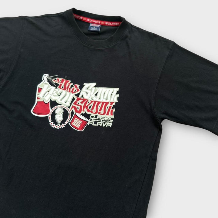 Футболка Y2K с рисунком хип-хопа — средняя (подходит как большая).