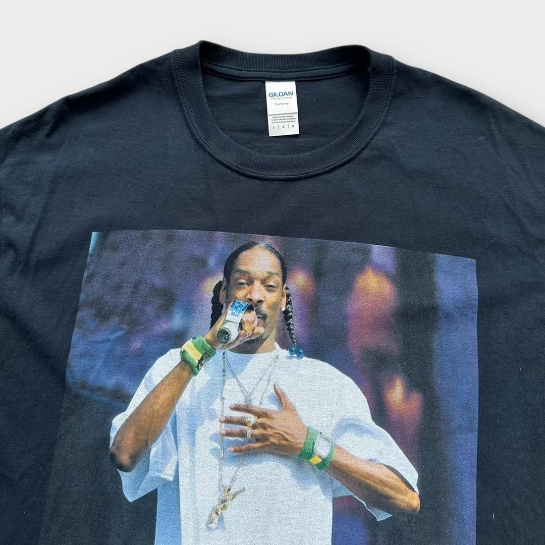 Футболка с рисунком Snoop Dogg - большая