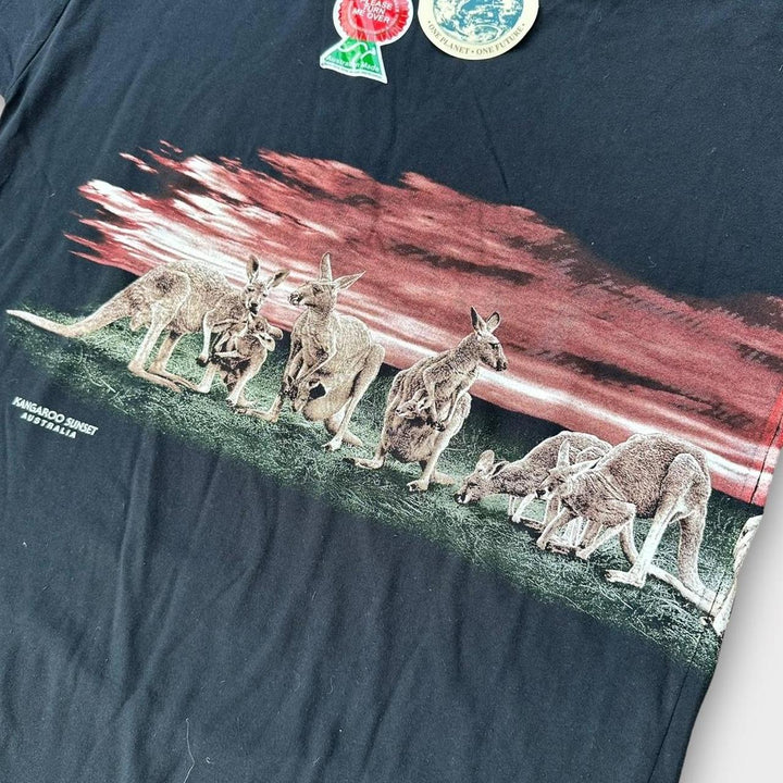 Футболка с изображением кенгуру Planet Earth - XL