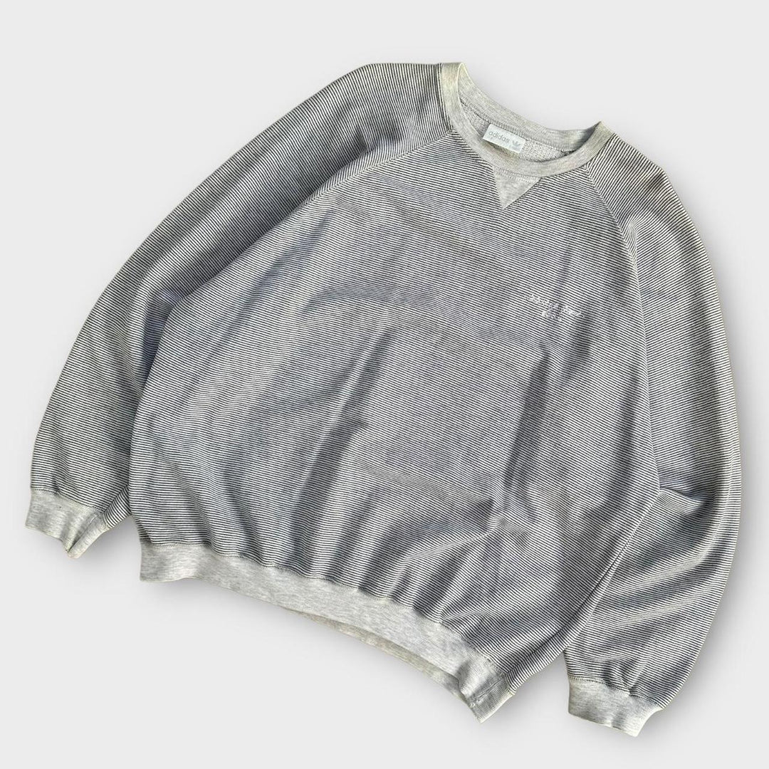 Полосатый свитшот Adidas - большой