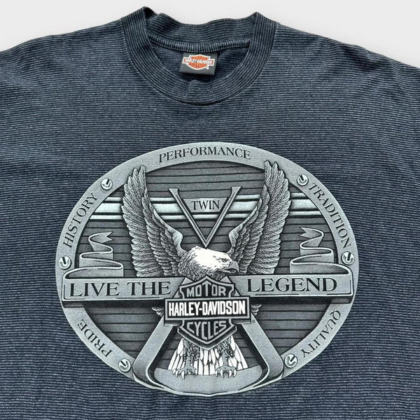 Винтажная футболка Harley Davidson - XL