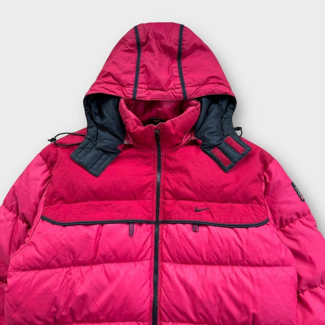 Винтажная пуховик Nike - средний размер