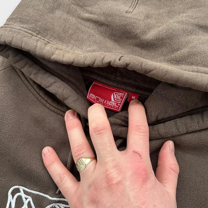 Толстовка с изображением животных - средний размер