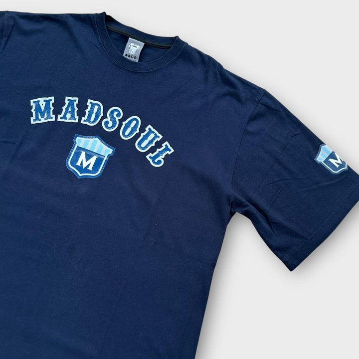 Футболка с рисунком Y2K Mad Soul, размер XL