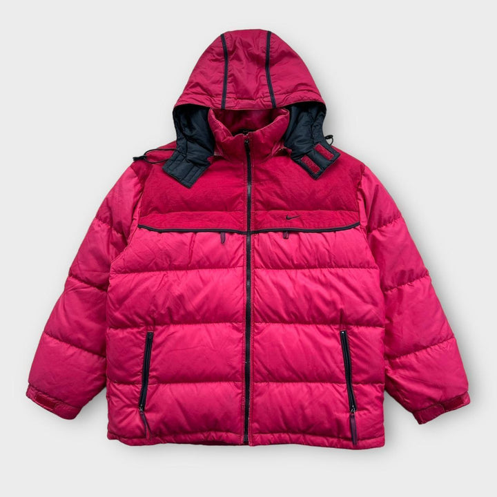 Винтажная пуховик Nike - средний размер