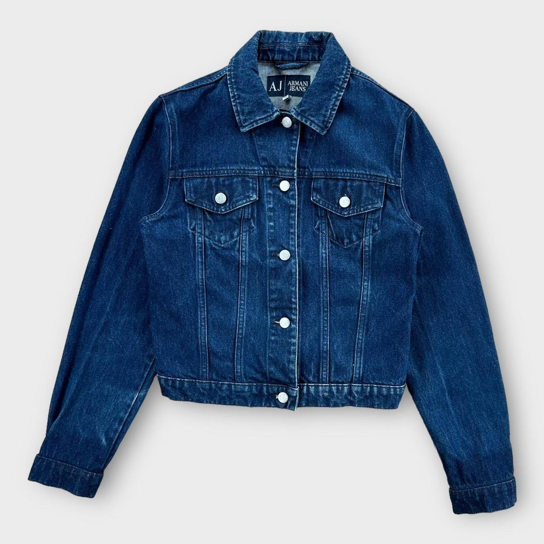 Джинсовая куртка Armani Jeans - uk12 (СМОТРЕТЬ ЗАМЕРЫ)