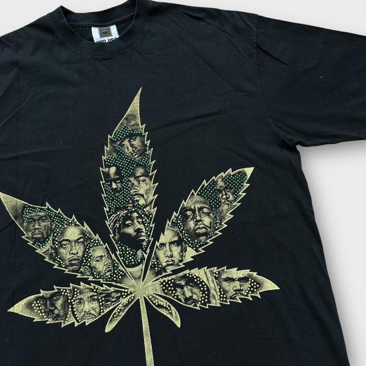 Футболка с рисунком в стиле хип-хоп Vintage - XL (мешковатая)