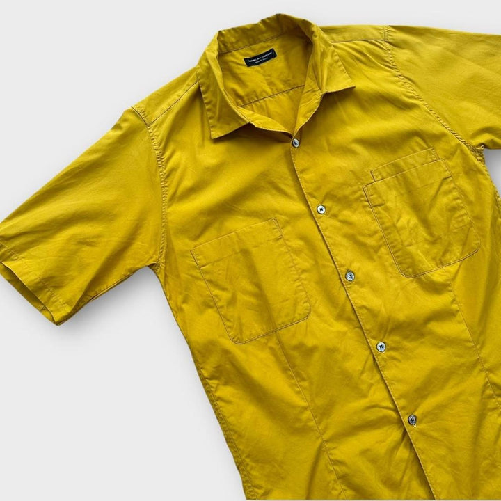 Винтажная рубашка Comme des Garçons homme плюс на пуговицах — маленький размер (проверьте размеры)
