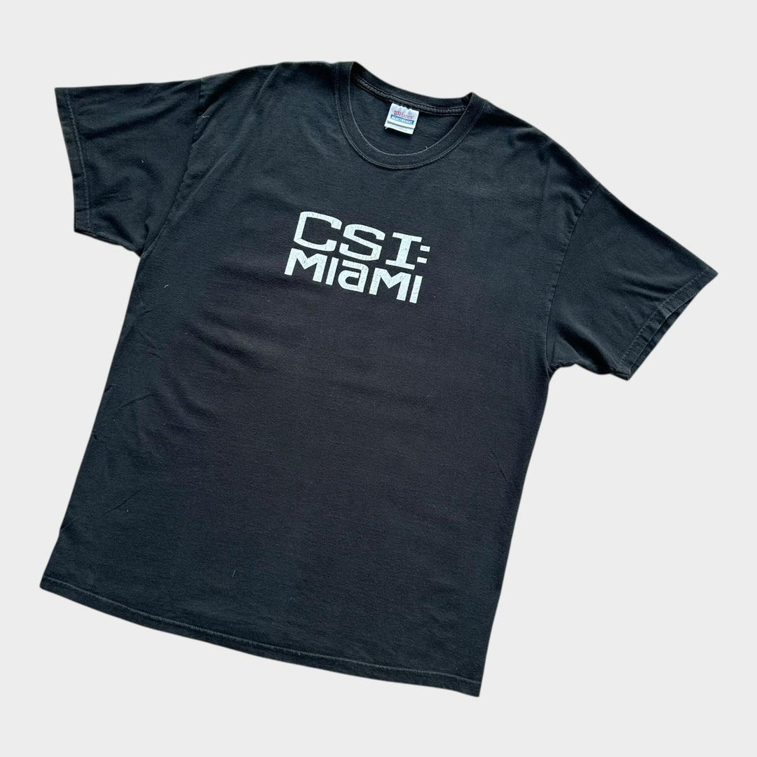 Футболка с рисунком CSI Miami - XL