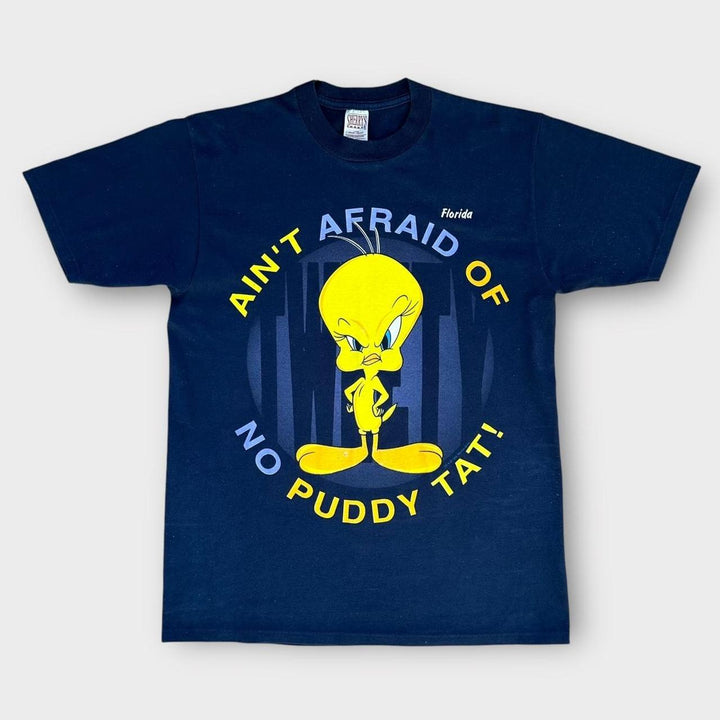 Винтажная футболка Twittery Bird 1996 года, большая