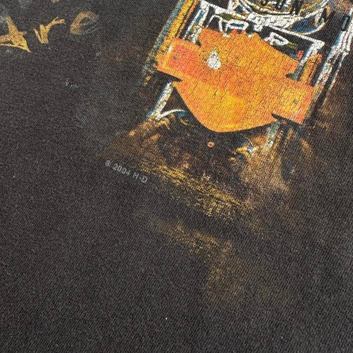 Футболка с рисунком Harley Davidson - большая