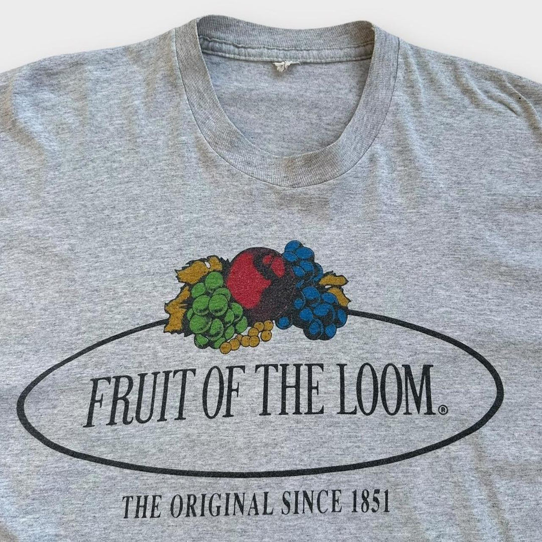 Футболка с рисунком Vintage Fruit of the Loom - большая