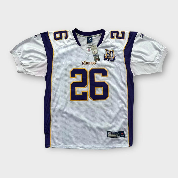 Джерси Reebok Vikings NFL — XXL (проверьте размеры)