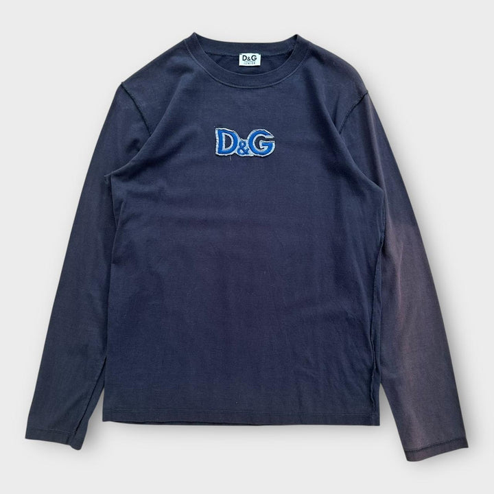 Футболка с длинными рукавами D&G — Junior XL (женская, большая)