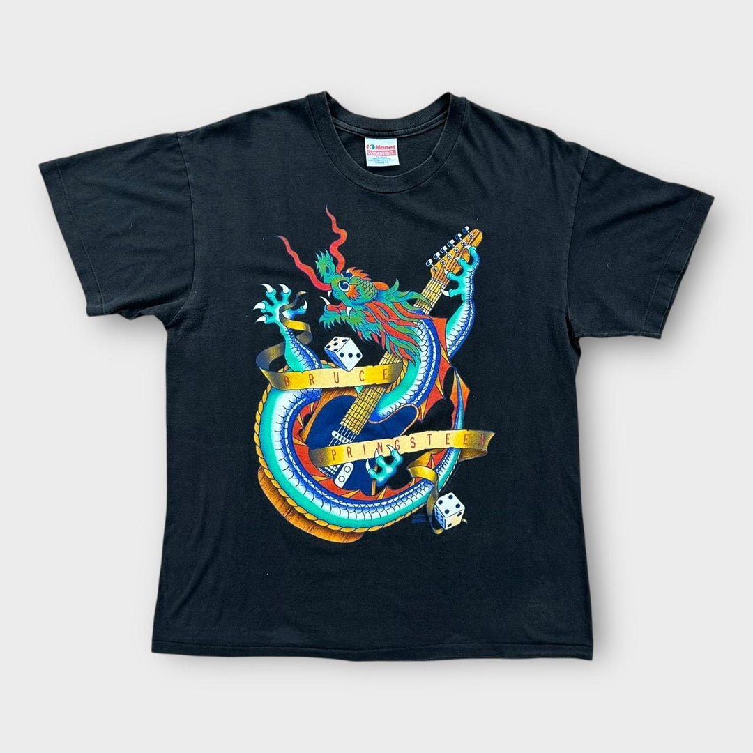 Винтажная футболка с группой Брюса Спрингстина 1992 года, большая.