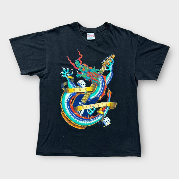 Винтажная футболка с группой Брюса Спрингстина 1992 года, большая.