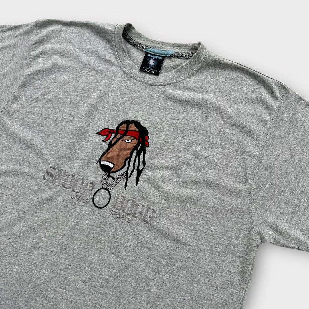 Футболка Snoop Dogg с надписью - XL