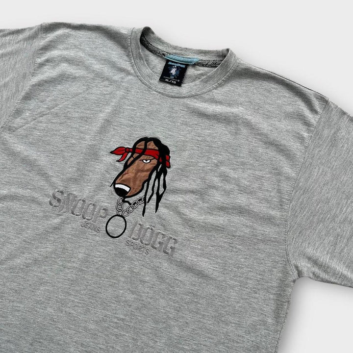 Футболка Snoop Dogg с надписью - XL