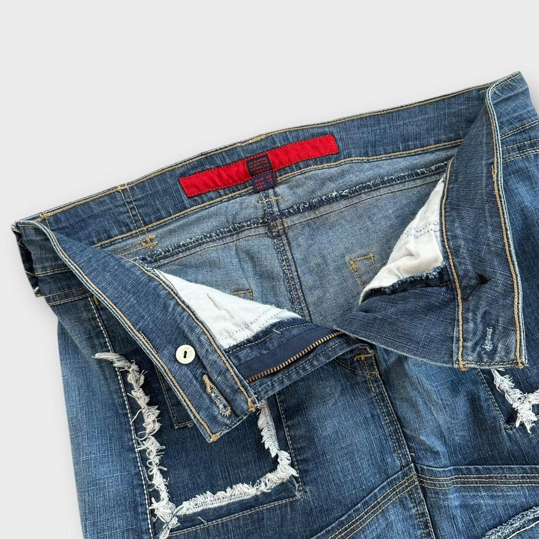 Джинсовая юбка Marithe Francois Girbaud - талия 32