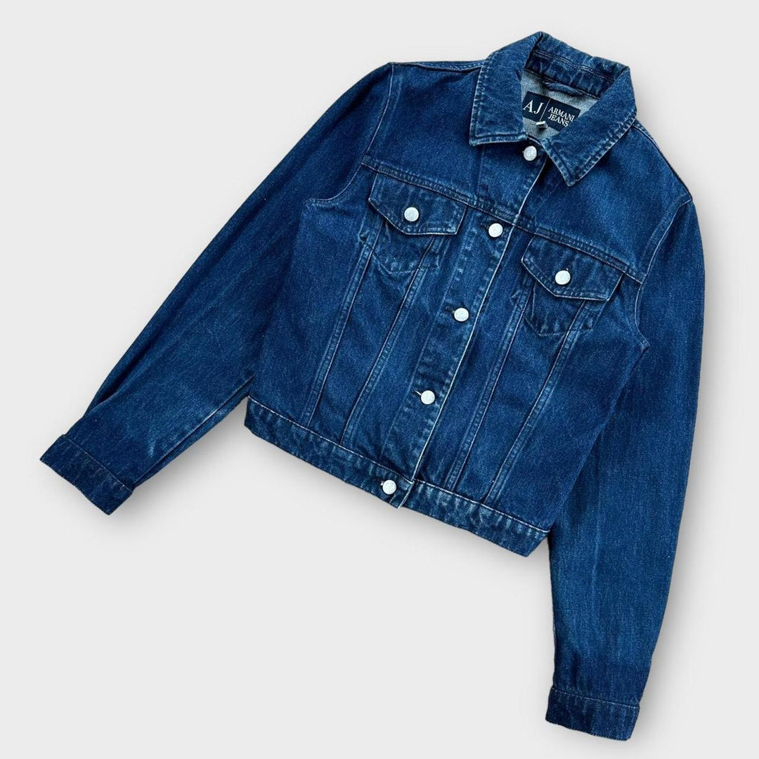 Джинсовая куртка Armani Jeans - uk12 (СМОТРЕТЬ ЗАМЕРЫ)