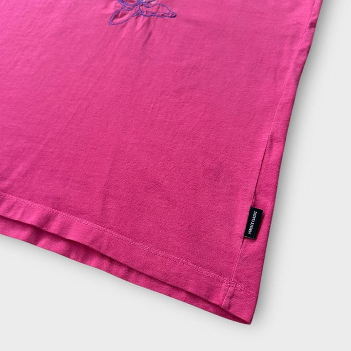 Винтажная футболка Versace — XXXL (подходит как размер XL).