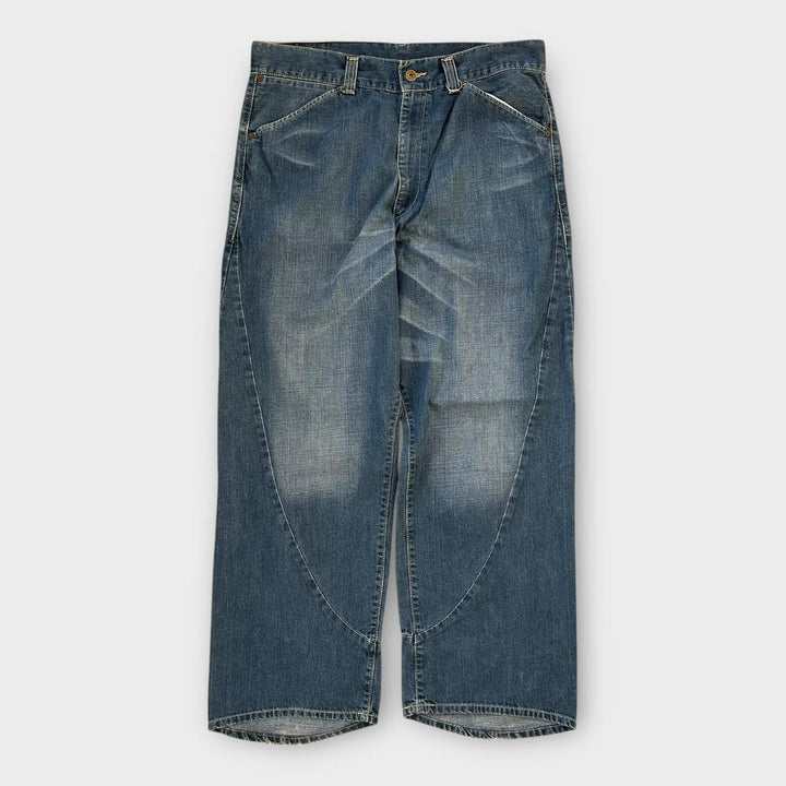 Скрученные джинсы Baggy Levi’s – талия 34.
