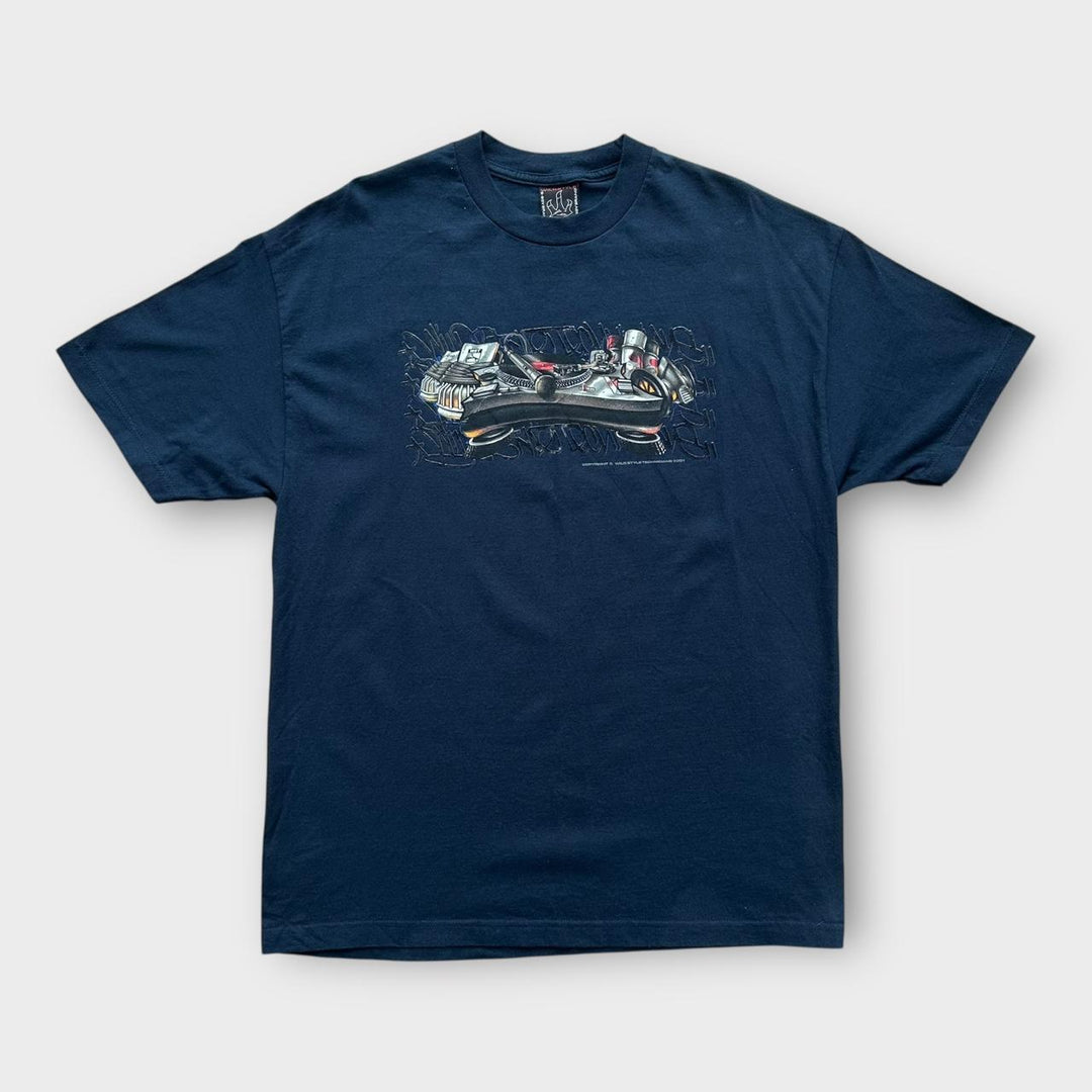 Футболка с рисунком в стиле хип-хоп Y2K - XL