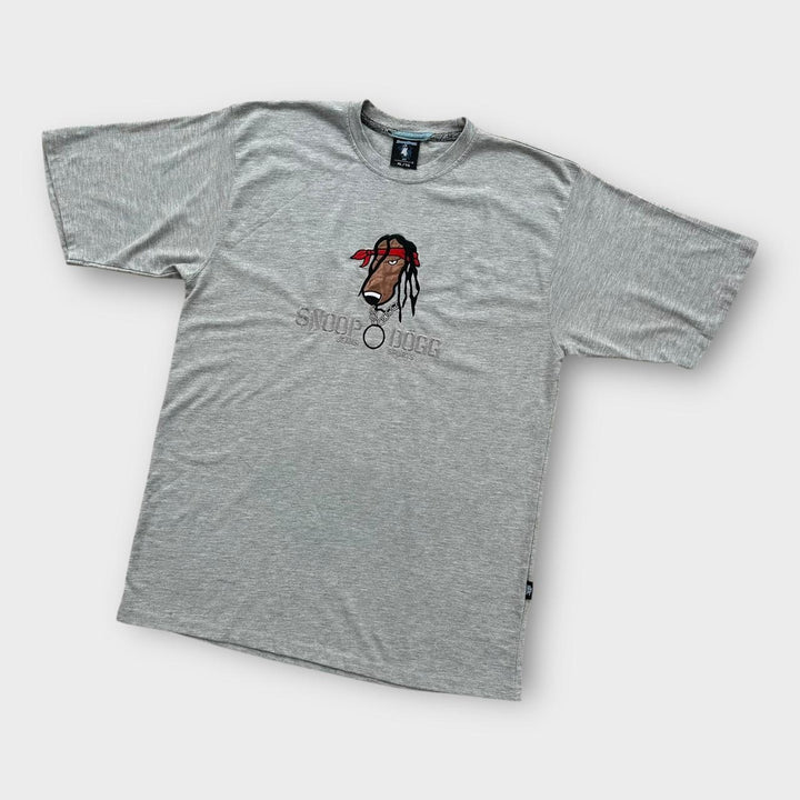 Футболка Snoop Dogg с надписью - XL
