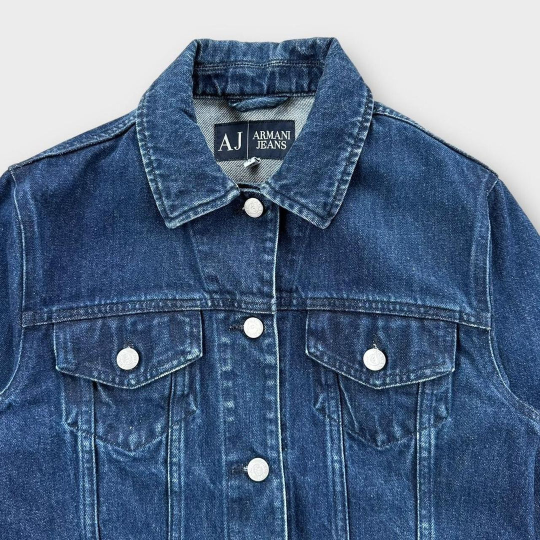 Джинсовая куртка Armani Jeans - uk12 (СМОТРЕТЬ ЗАМЕРЫ)