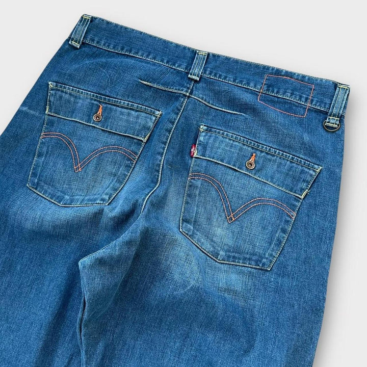 Скрученные джинсы Baggy Levi’s – талия 34.