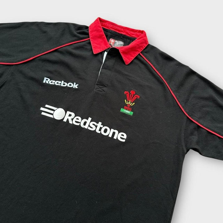 Футболка для регби Vintage Wales - большая