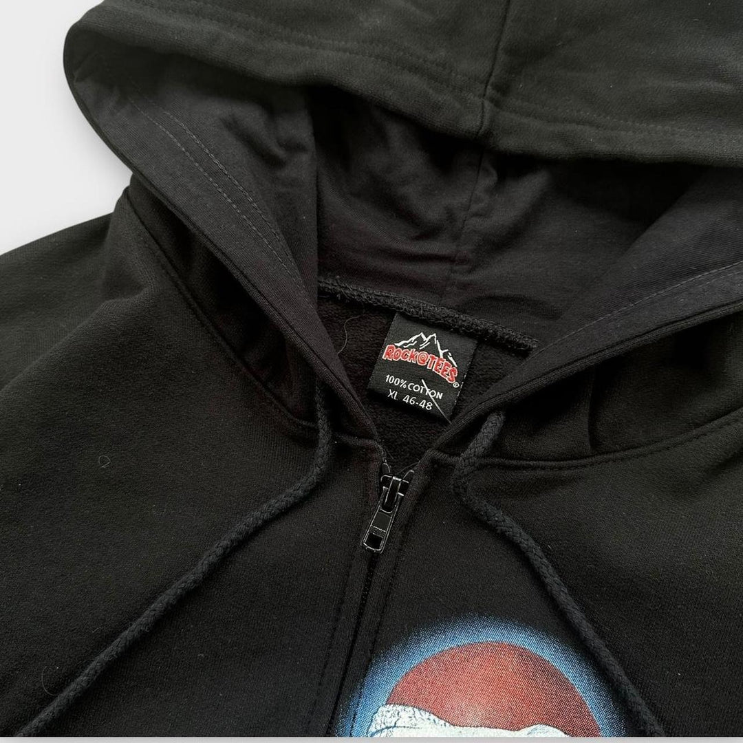 Толстовка с винтажным рисунком Тупака - XL