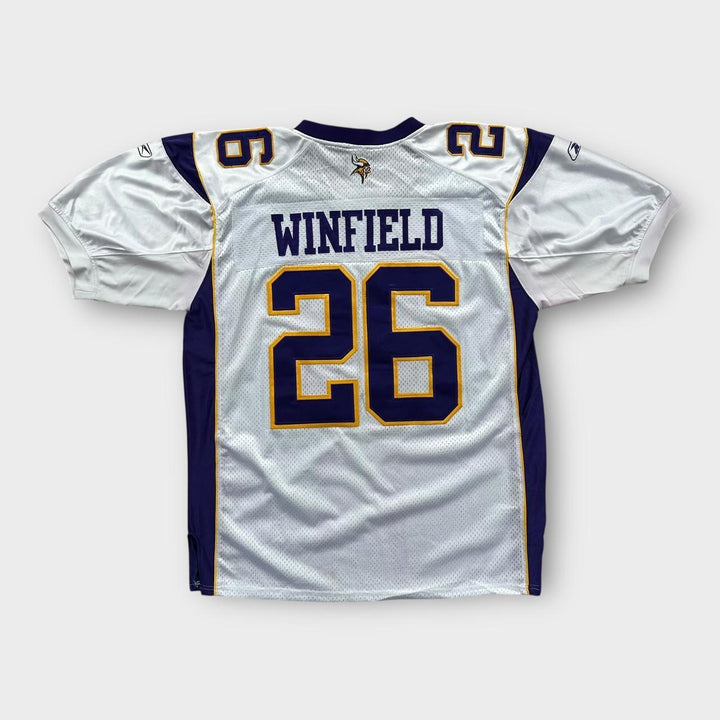 Джерси Reebok Vikings NFL — XXL (проверьте размеры)