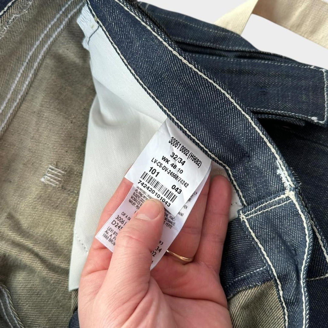 Джинсы в стиле фартук Levi’s LVC — 32х34.