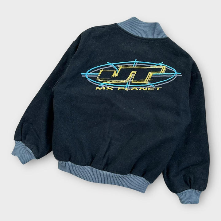 Винтажная куртка-бомбер для мотокросса - маленькая