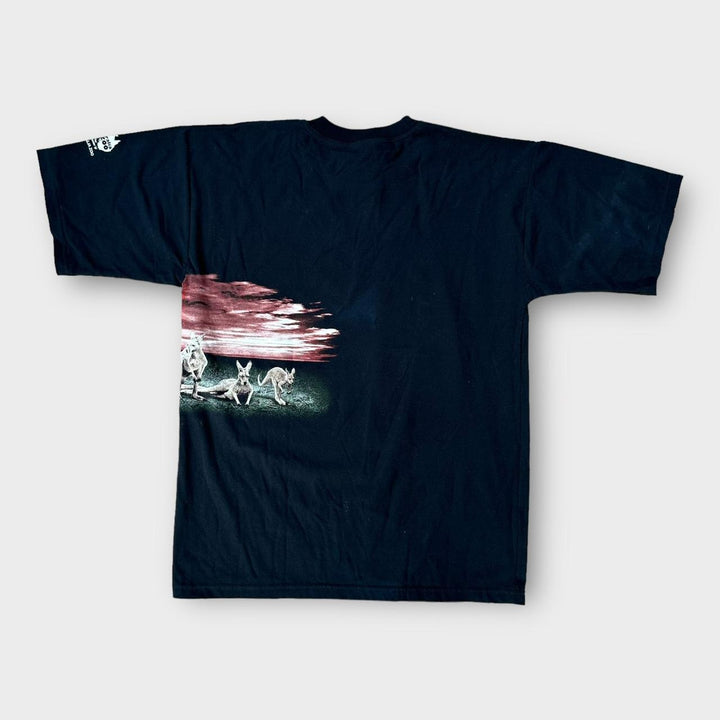 Футболка с изображением кенгуру Planet Earth - XL