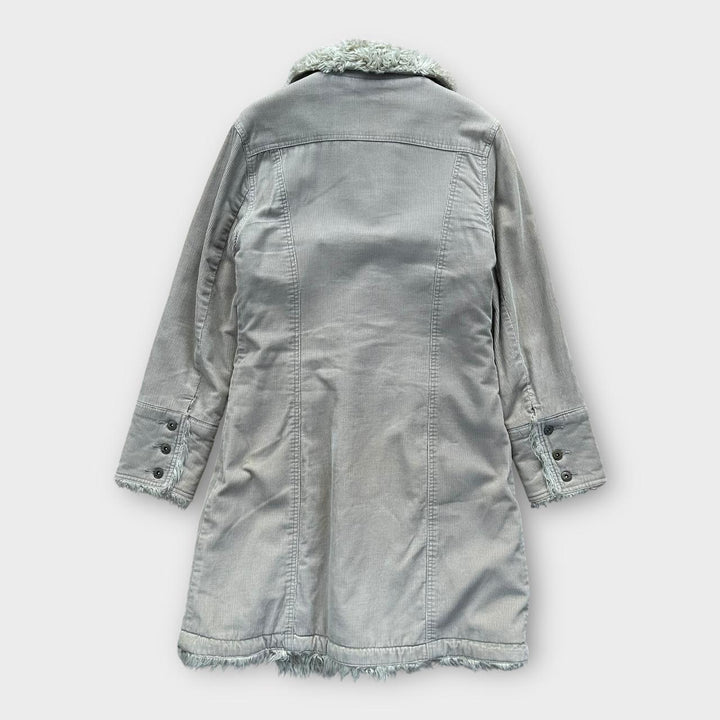 Джинсовая куртка DKNY Афган - женская средняя