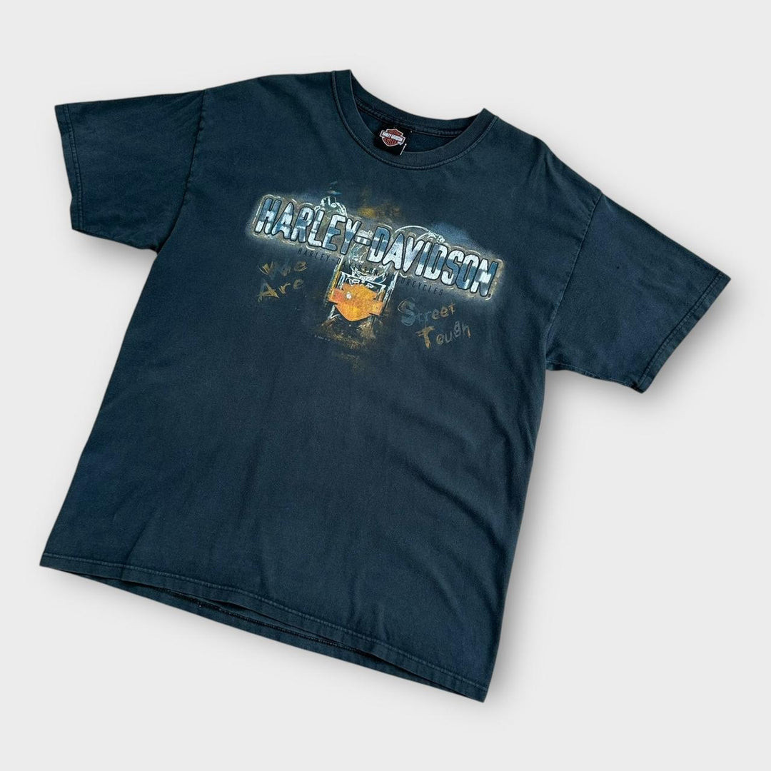 Футболка с рисунком Harley Davidson - большая
