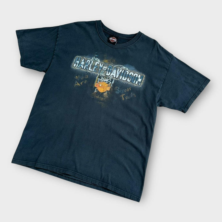 Футболка с рисунком Harley Davidson - большая