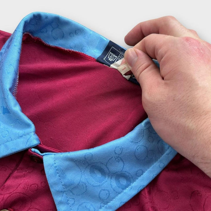 Винтажная футбольная футболка West Ham - большая (мешковатая)