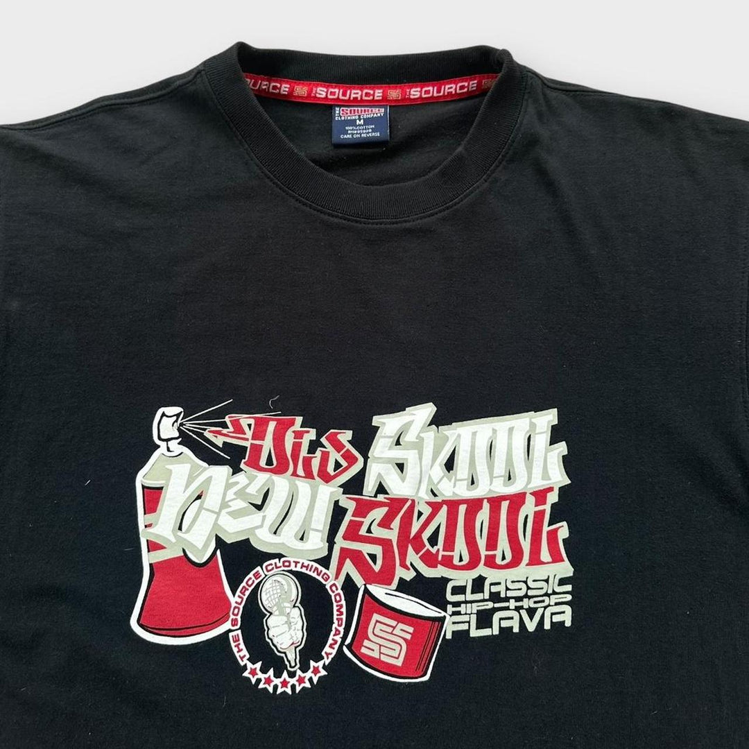 Футболка Y2K с рисунком хип-хопа — средняя (подходит как большая).