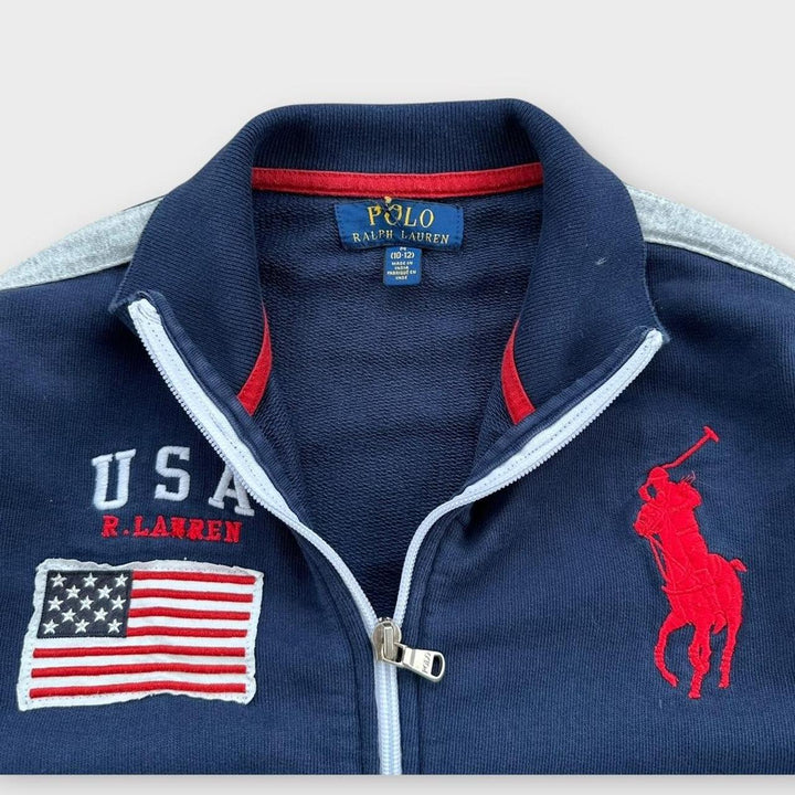 Толстовка Ralph Lauren big pony - женская, средний размер