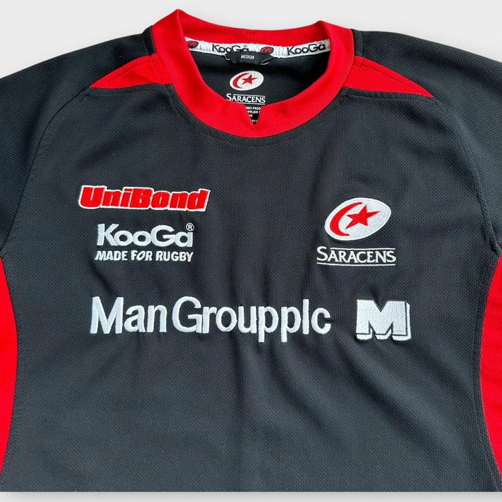 Винтажная футболка для регби Saracens - средний размер