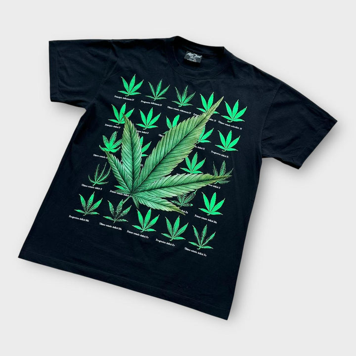 Футболка с рисунком Weed - большая